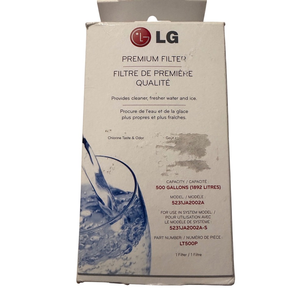 LG LT500P Refrigerator Water Filter‎ 5231JA2002A Premium Replacement 1-Pack